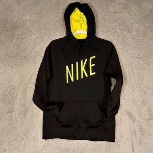 Nike Dry Fit Women's Medium Hoodie Pullover Sweatshirt with Neon Coloring